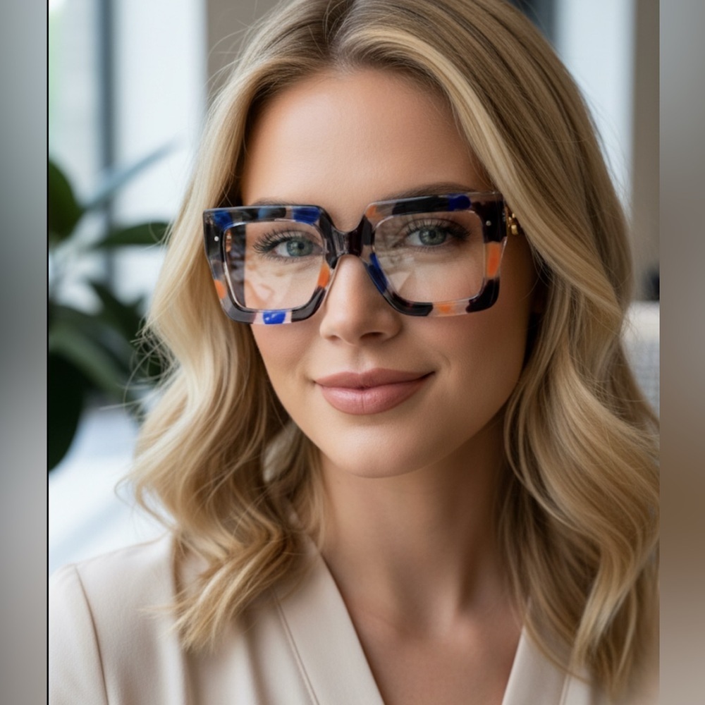 ✨Stylish Multicolor Square Sunglasses - Picture 2 of 9